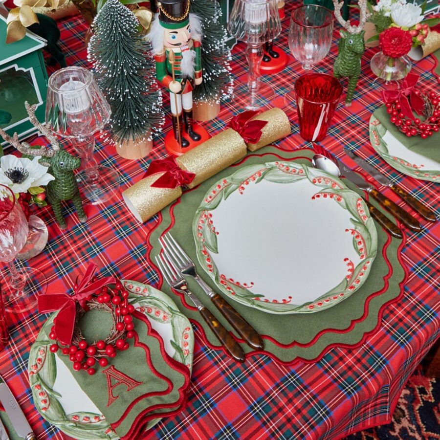 Fidelie Red Berry Ceramic Dinner & Starter Plates – 8-Piece Vibrant Tableware Set - Image 5