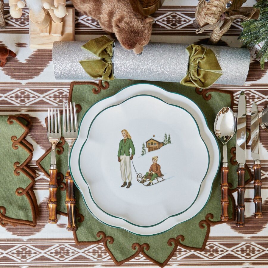 Fidelie Storybook Ceramic Dinner & Starter Plates – 8-Piece Whimsical Tableware Set - Image 5