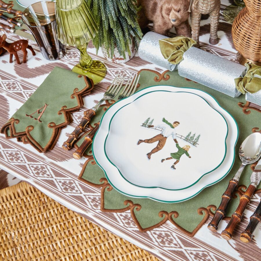 Fidelie Storybook-Inspired Ceramic Starter Plates – Set of 4 Whimsical Plates - Image 8