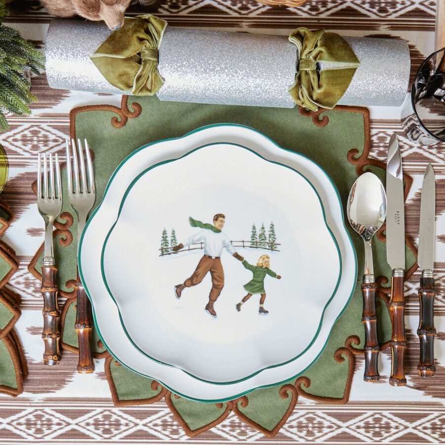 Fidelie Storybook Ceramic Dinner & Starter Plates – 8-Piece Whimsical Tableware Set - Image 8