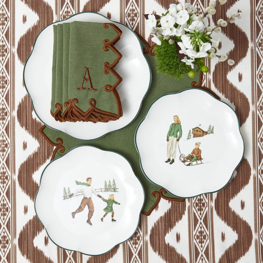 Fidelie Storybook Ceramic Dinner & Starter Plates – 8-Piece Whimsical Tableware Set - Image 7