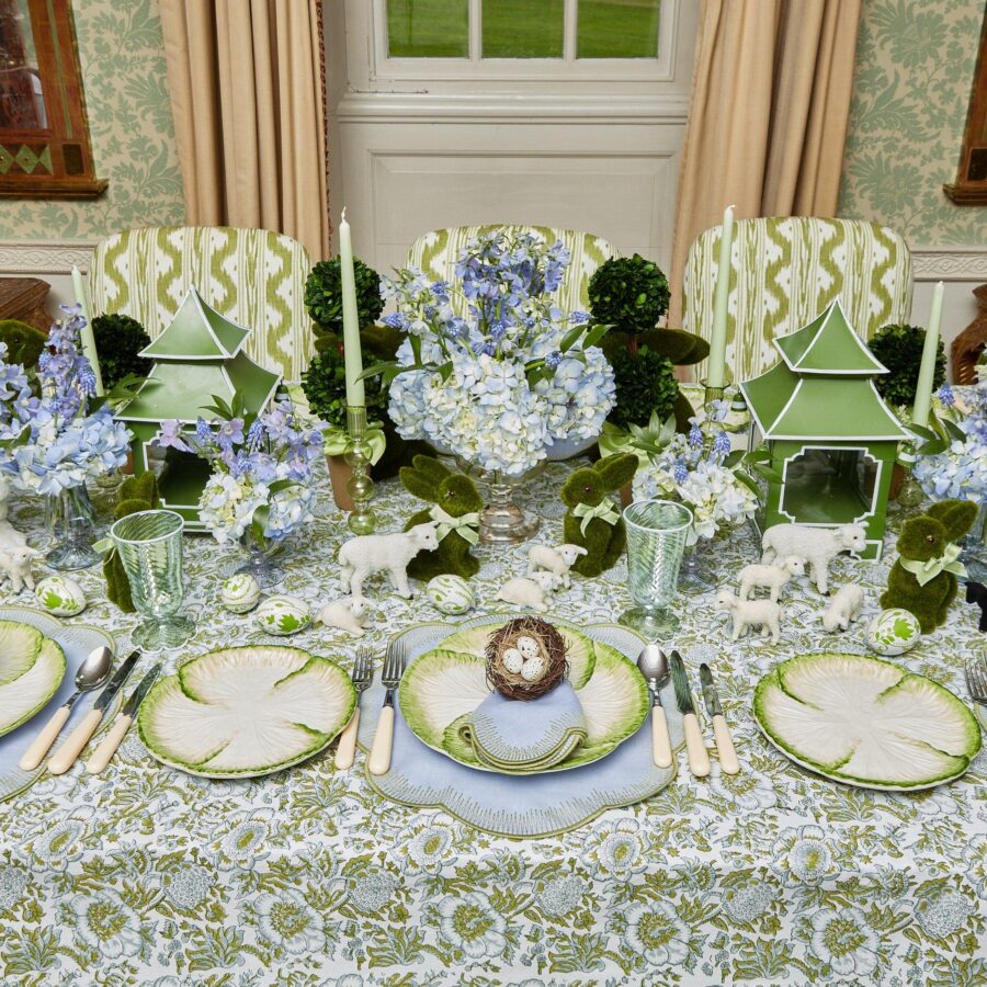 Fidelie Capri Lettuce Ceramic Dinner & Starter Plates – 8-Piece Fresh Tableware Set - Image 14