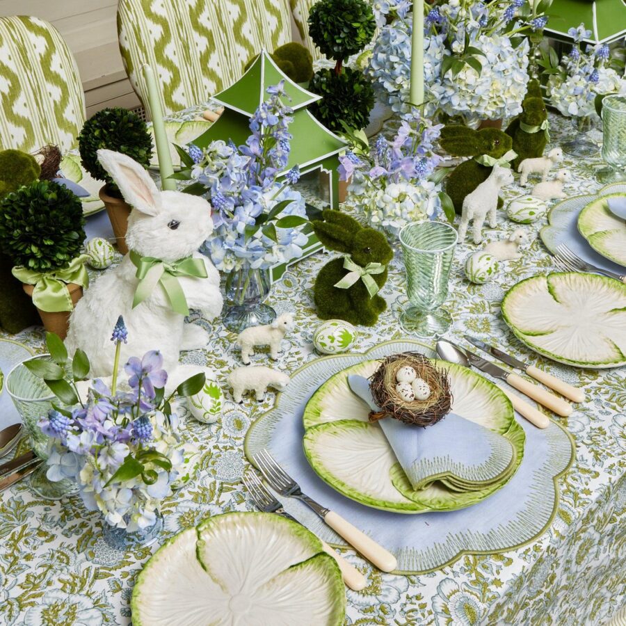 Fidelie Capri Lettuce Ceramic Dinner & Starter Plates – 8-Piece Fresh Tableware Set - Image 16