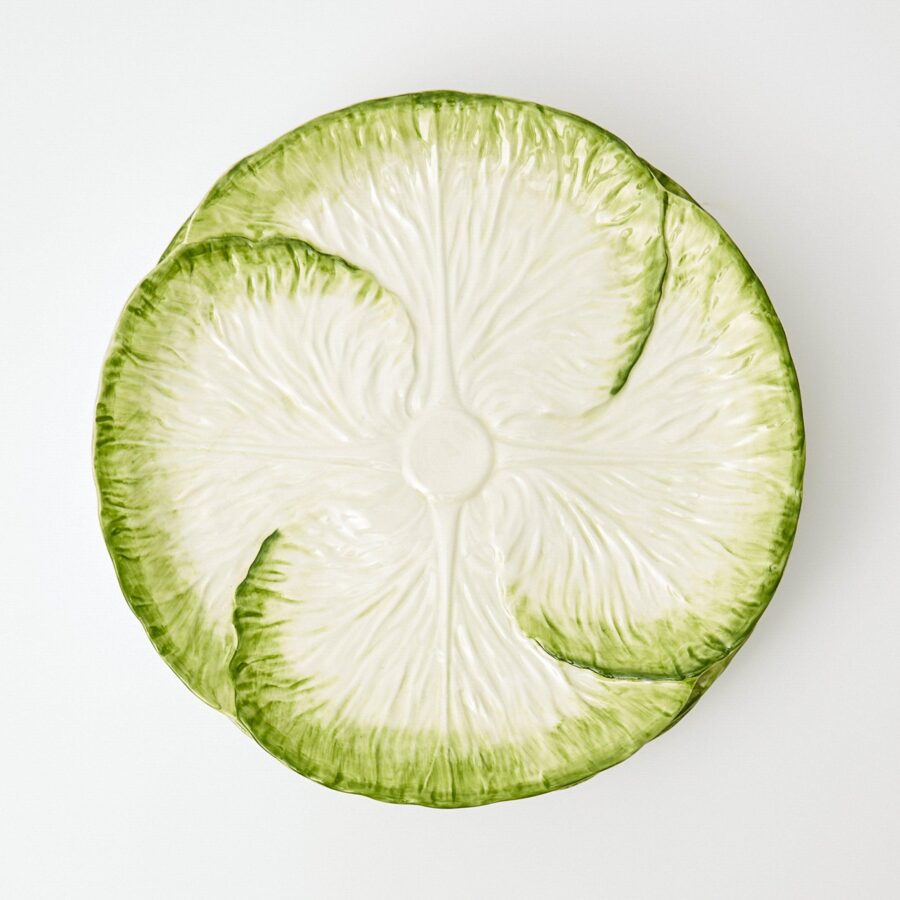 Fidelie Capri Lettuce Ceramic Dinner & Starter Plates – 8-Piece Fresh Tableware Set - Image 17