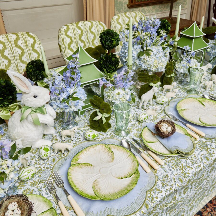 Fidelie Capri Lettuce Ceramic Dinner & Starter Plates – 8-Piece Fresh Tableware Set - Image 8