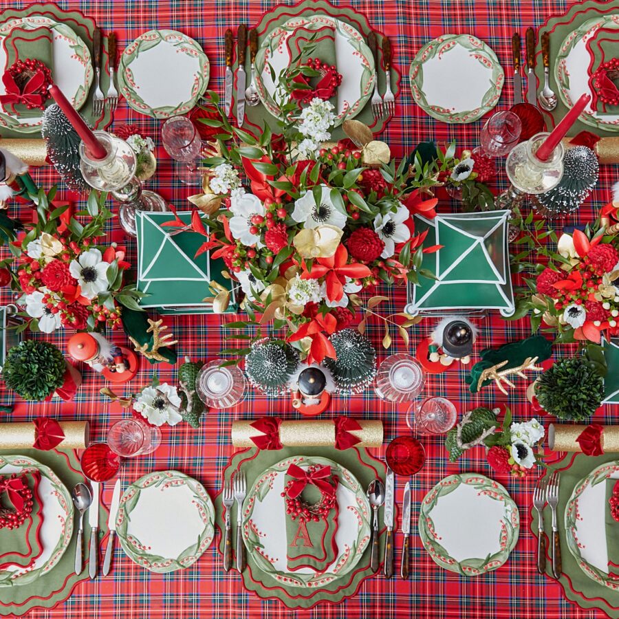 Fidelie Red Berry Ceramic Dinner & Starter Plates – 8-Piece Vibrant Tableware Set - Image 8