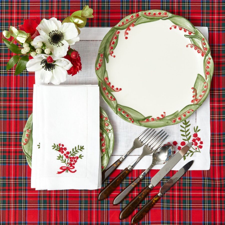 Fidelie Red Berry Ceramic Dinner & Starter Plates – 8-Piece Vibrant Tableware Set - Image 13